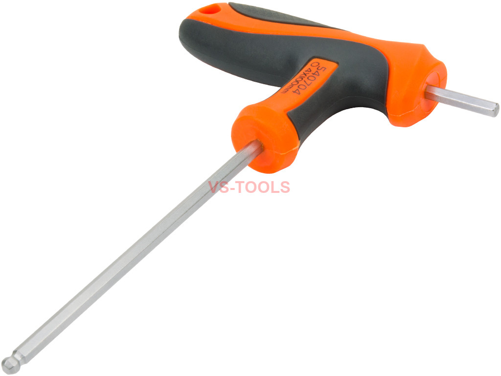 4mm THandle Hexagon Torque 6Point Hex Key CRV TPR Screwdriver